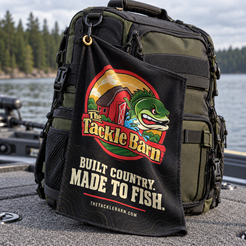 The Tackle Barn Fishing Towel | 16 × 24 Microfiber